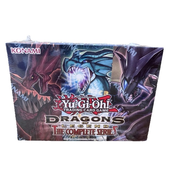 Yu-Gi-Oh Dragons of Legend The Complete Series 1st Edition Sealed Box NEW - Picture 3 of 5